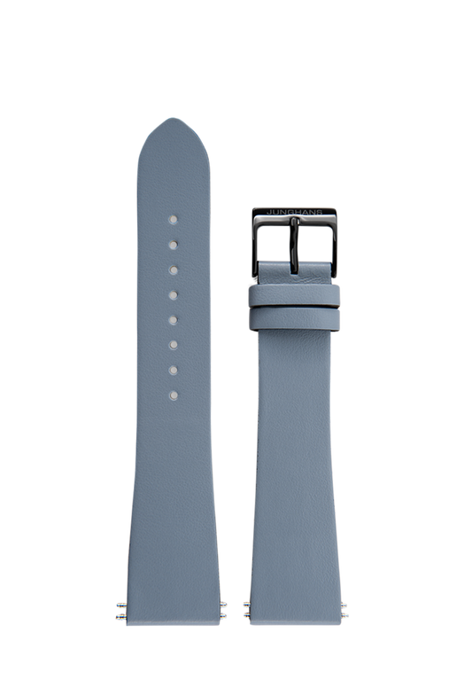 Junghans Cowhide Strap Gray, 22mm 420507007