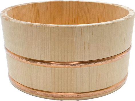 Umezawa Wooden Wash Bucket Hinoki
