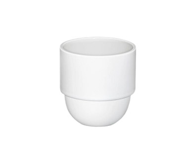 HASAMI PORCELAIN LATTE CUP IN WHITE 10 OZ