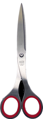 Allex Red Scissors Stainless Steel / Rubber