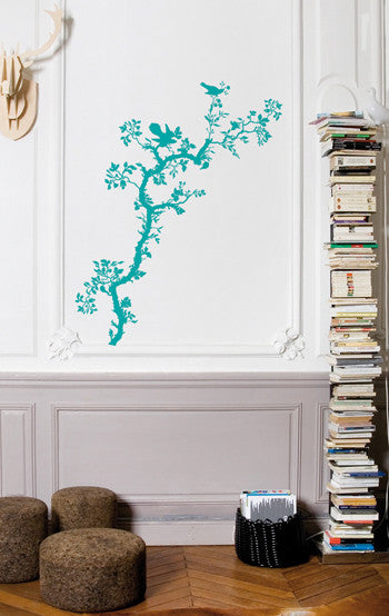 DOMESTIC WALL STICKER- BIRD BRANCH design by Timourous Beasties