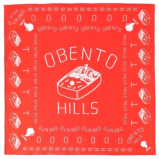 OBENTO HILLS Handkerchief/Red