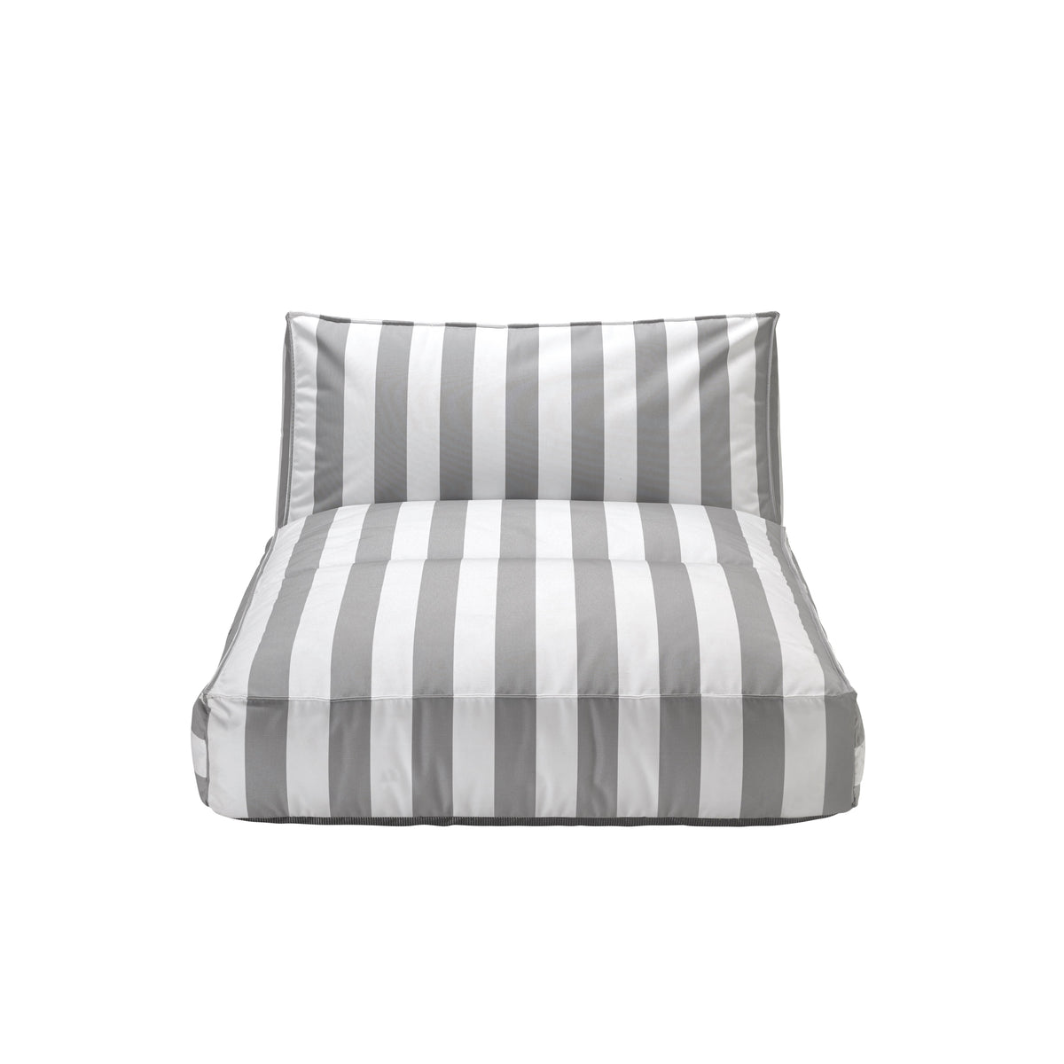 STAY Cabana Stripe Low-Profile Outdoor Patio Convertible Daybed Lounger - Luxury Pool Furniture - Water and UV Resistant by Blomus