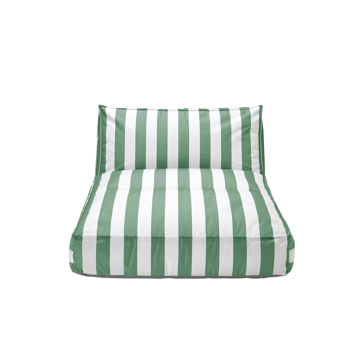 STAY Cabana Stripe Low-Profile Outdoor Patio Convertible Daybed Lounger - Luxury Pool Furniture - Water and UV Resistant by Blomus