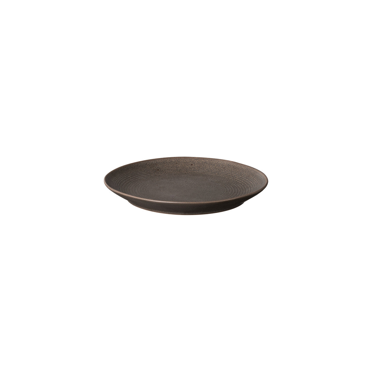 BLOMUS KUMI Stoneware Dessert Plate - Espresso - 8.3" / 21cm