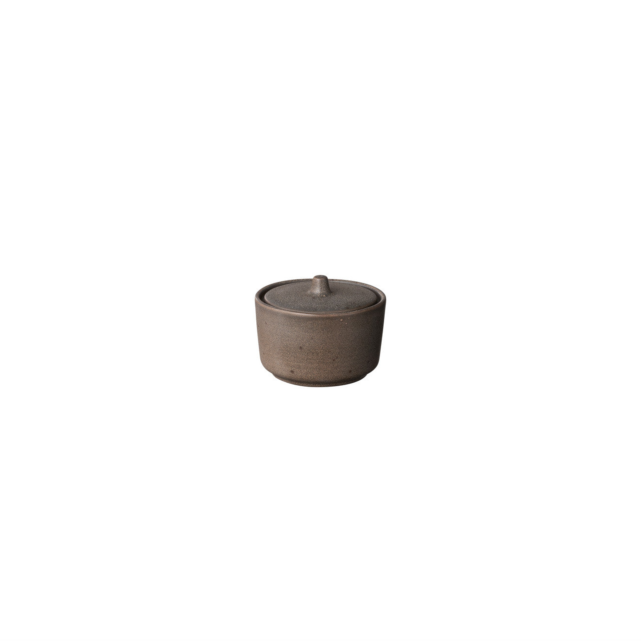 BLOMUS KUMI Stoneware Sugar Bowl - Espresso