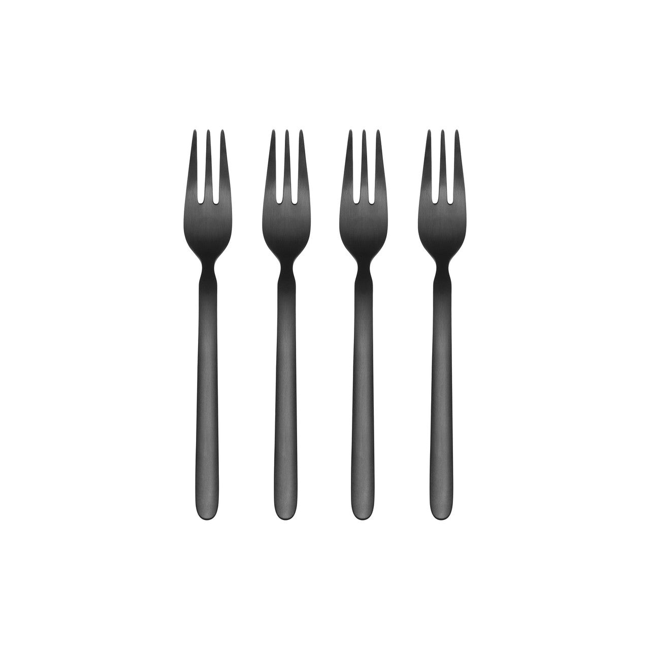 Blomus STELLA Cake Forks - Set Of 4 - PVD Coated Stainless Steel