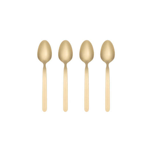 Blomus STELLA Espresso Spoons - Set Of 4 - PVD Coated Stainless Steel