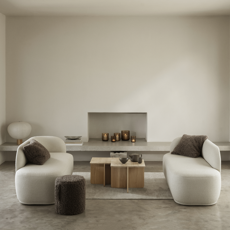 TEDDY Upholstered Pouf