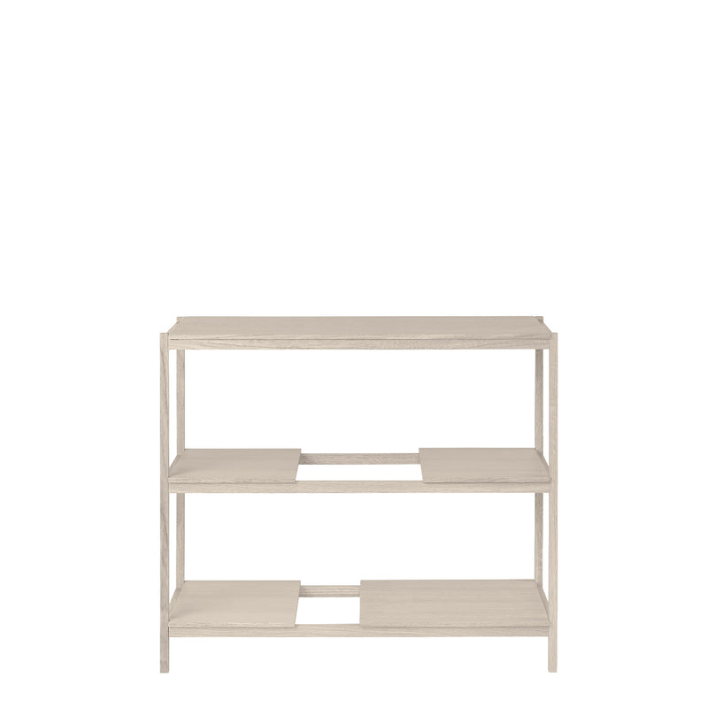 SUKOYA Oak Shelving Unit - 3 Shelf