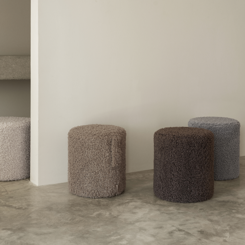 TEDDY Upholstered Pouf