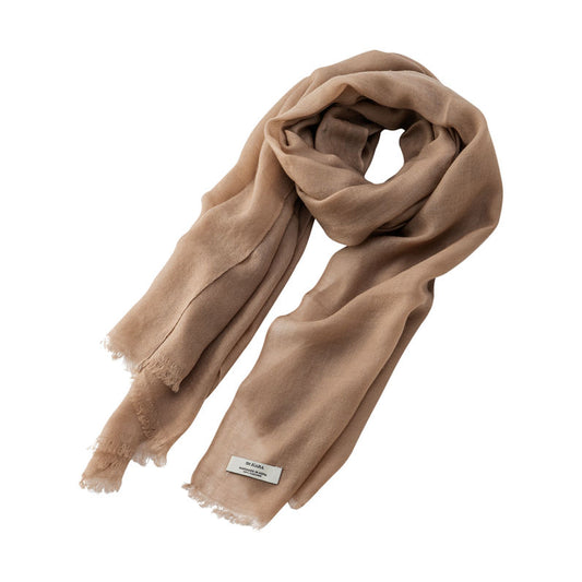 St. Kara Cashmere Scarf Camel