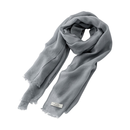 St. Kara Cashmere Scarf Gray