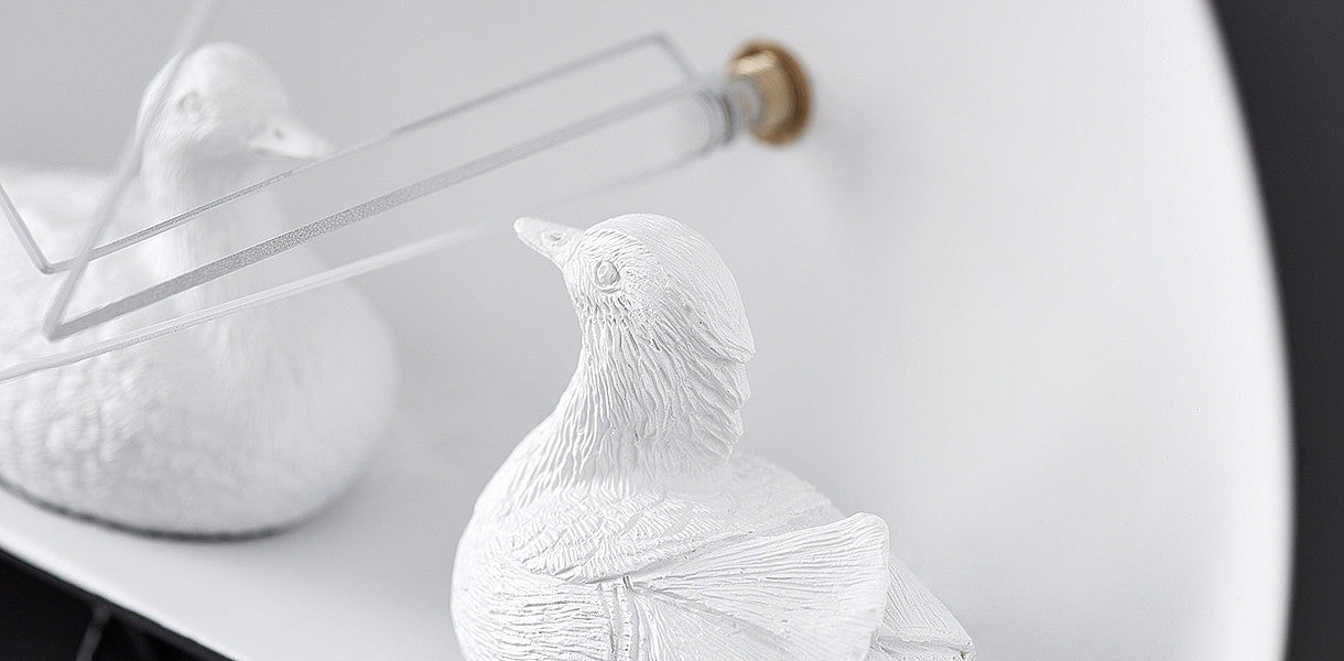 Waterbird X CLOCK - Mandarin Duck by Haoshi Design
