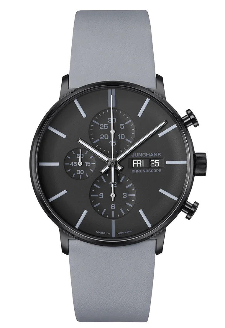 FORM A Chronoscope Watch 27/4371.01 by Junghans