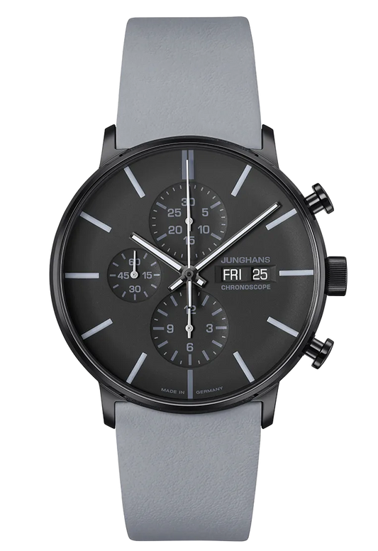 FORM A Chronoscope Watch 27/4371.01 by Junghans