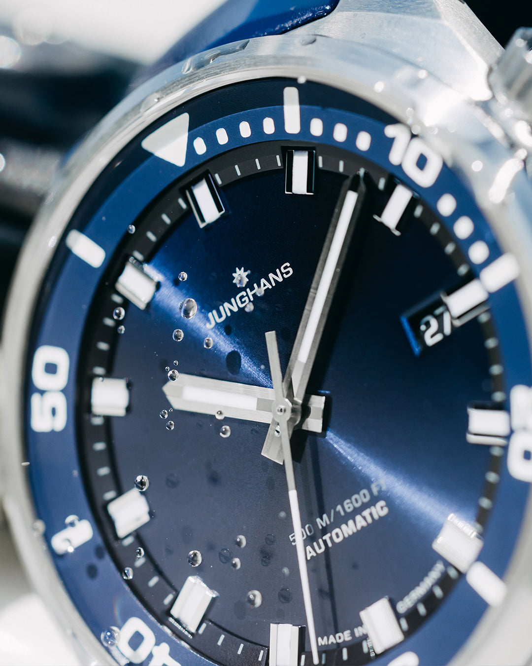 Aquaris Blue Watch 27/4660.44 by Junghans