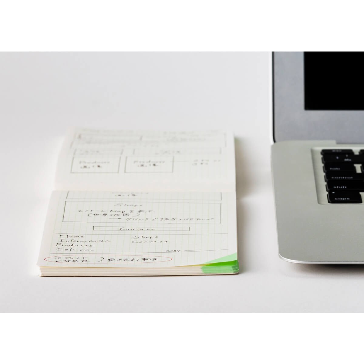 Craft Design Technology Desk Note S (Pale Green)