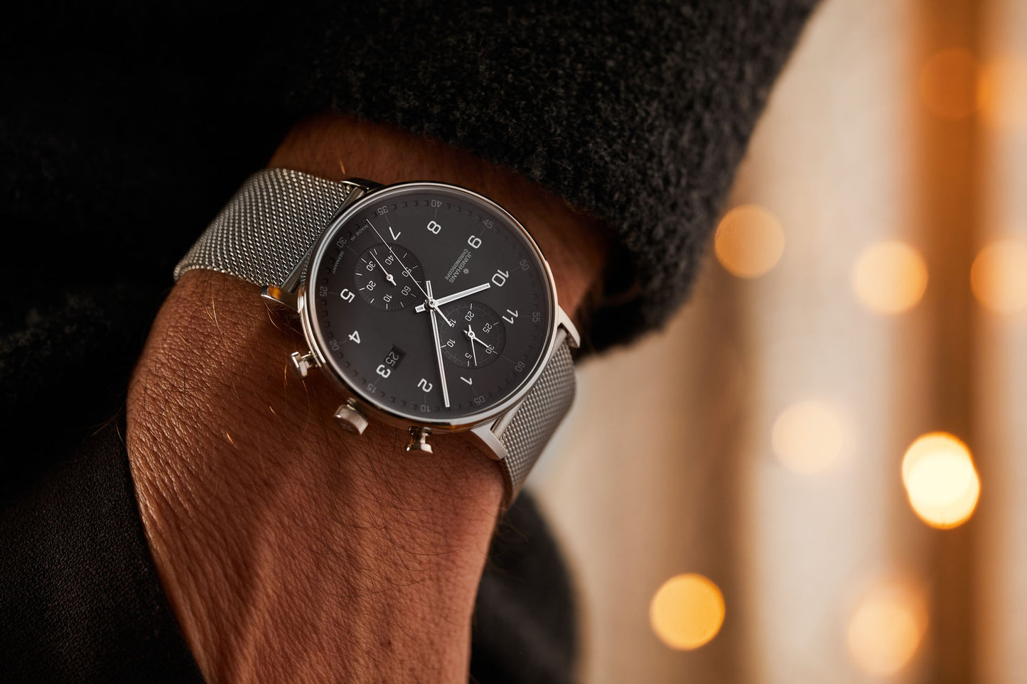 Meister Automatic Watch 41/4877.44 by Junghans