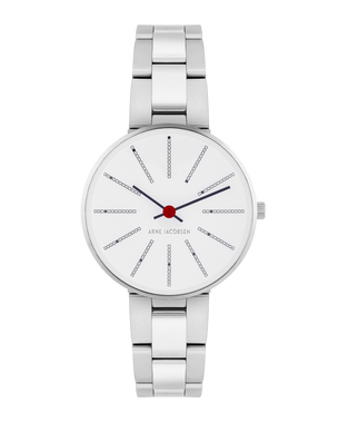 Bankers 30 mm Watch (53100-1428) by Arne Jacobsen
