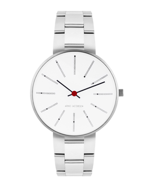 Bankers 34 mm Watch (53101-1628) by Arne Jacobsen