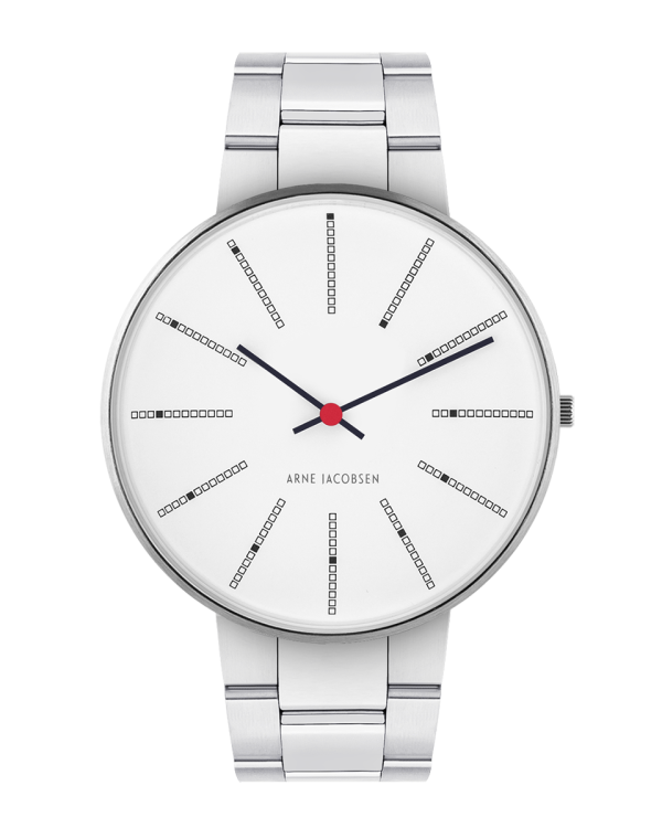 Bankers 40 mm Watch (53102-2028) by Arne Jacobsen