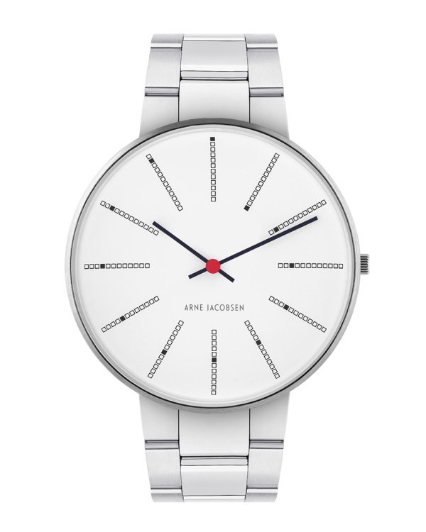 Bankers 40mm Watch (53102-2028) by Arne Jacobsen