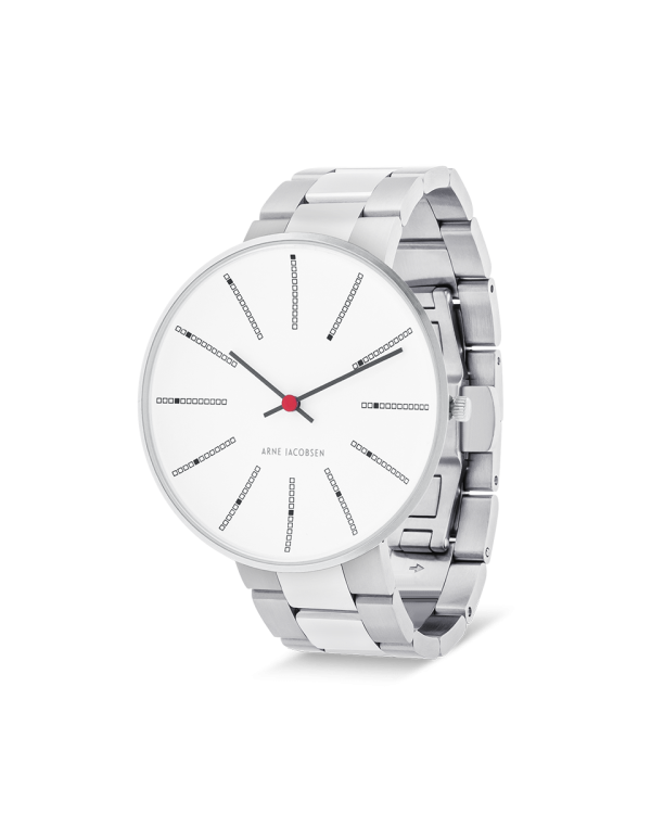 Bankers 40mm Watch (53102-2028) by Arne Jacobsen