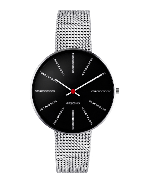 Bankers 34 mm Watch (53104-1608) by Arne Jacobsen