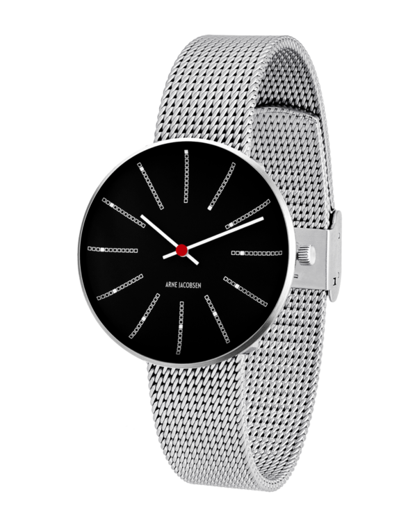 Bankers 34 mm Watch (53104-1608) by Arne Jacobsen