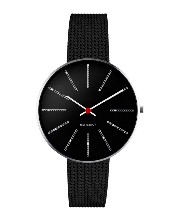 Bankers 34 mm Watch (53104-1610) by Arne Jacobsen