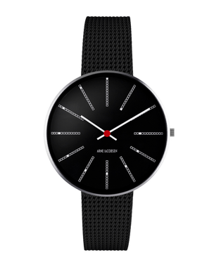 Bankers 34 mm Watch (53104-1610) by Arne Jacobsen