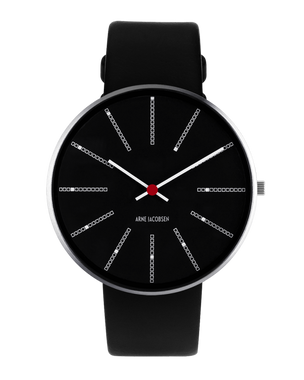 Bankers 40 mm Watch (53105-2001) by Arne Jacobsen