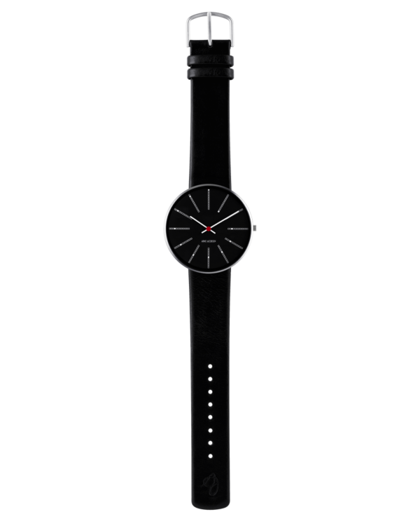 Bankers 40 mm Watch (53105-2001) by Arne Jacobsen