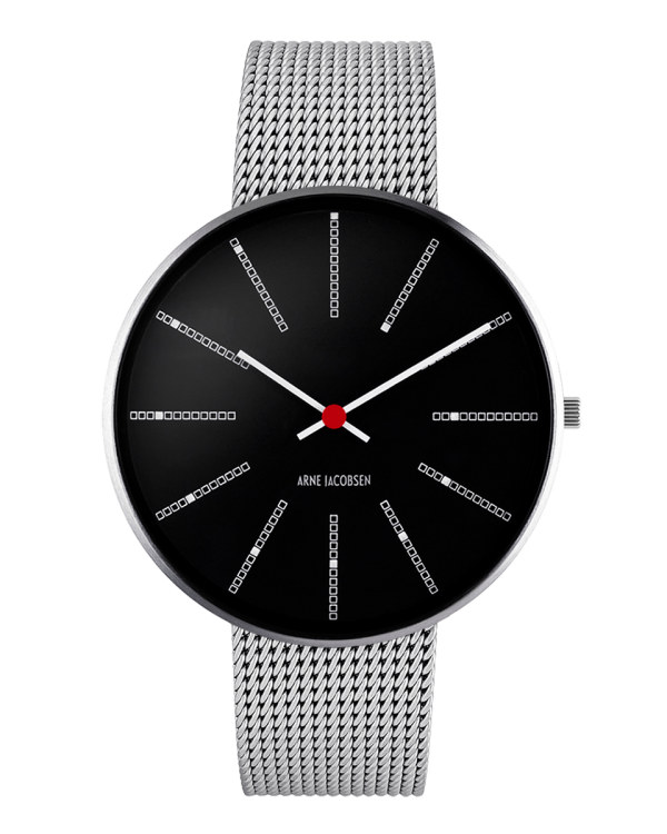 Bankers 40 mm Watch (53105-2008) by Arne Jacobsen