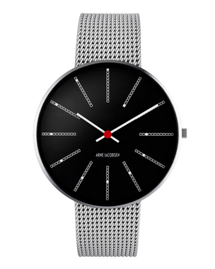Bankers 40 mm Watch (53105-2008) by Arne Jacobsen