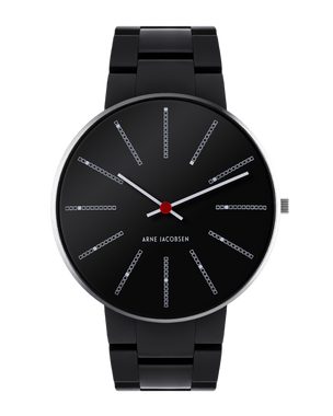 Bankers 40 mm Watch (53105-2030) by Arne Jacobsen