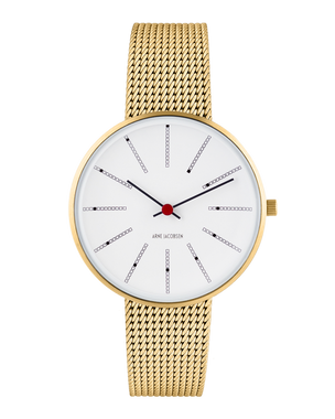 Bankers 34 mm Watch (53107-1609) by Arne Jacobsen
