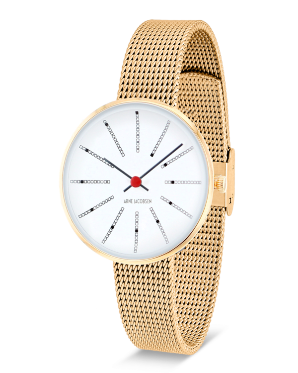 Bankers 30 mm Watch (53113-1409) by Arne Jacobsen