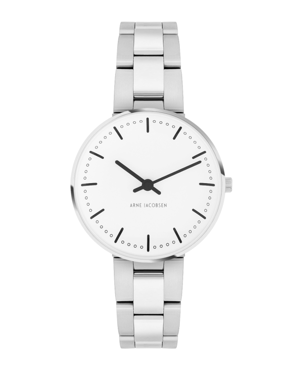 City Hall 30 mm Watch (53200-1428) by Arne Jacobsen