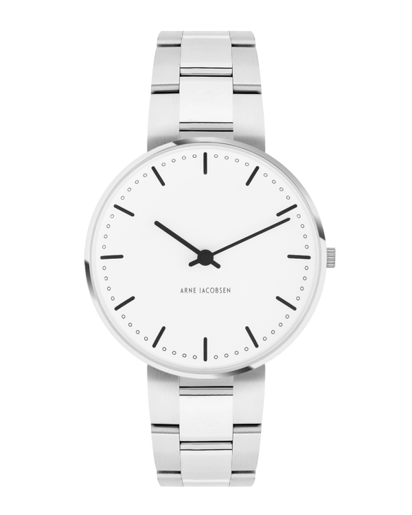 City Hall 34mm Watch (53201-1628) by Arne Jacobsen
