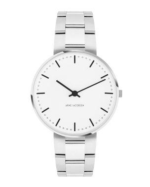 City Hall 34mm Watch (53201-1628) by Arne Jacobsen