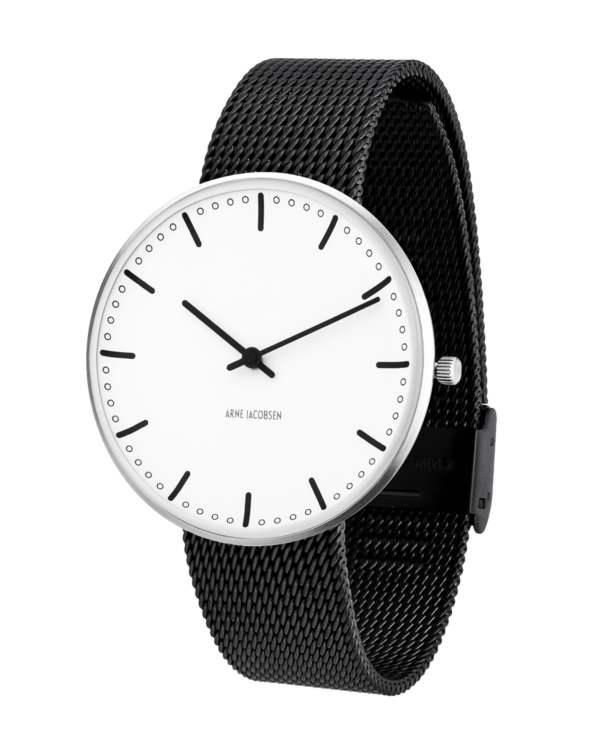 City Hall 40 mm Watch (53202-2010) by Arne Jacobsen