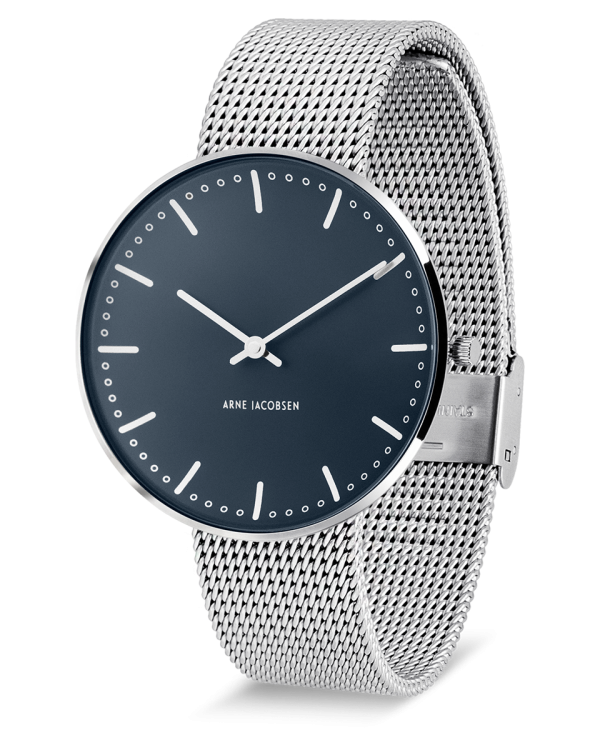 City Hall 40 mm Watch (53206-2008) by Arne Jacobsen