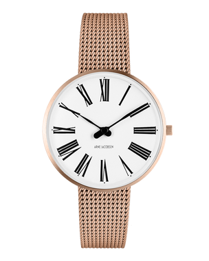 Roman 34mm Watch (53311-1611) by Arne Jacobsen