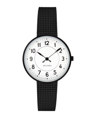 Station 30mm Watch (53400-1410) by Arne Jacobsen