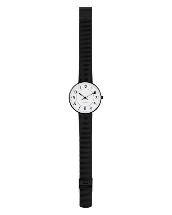 Station 34mm Watch (53411-1610) by Arne Jacobsen