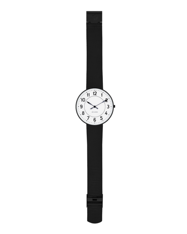 Station 40mm Watch (53412-2010) by Arne Jacobsen