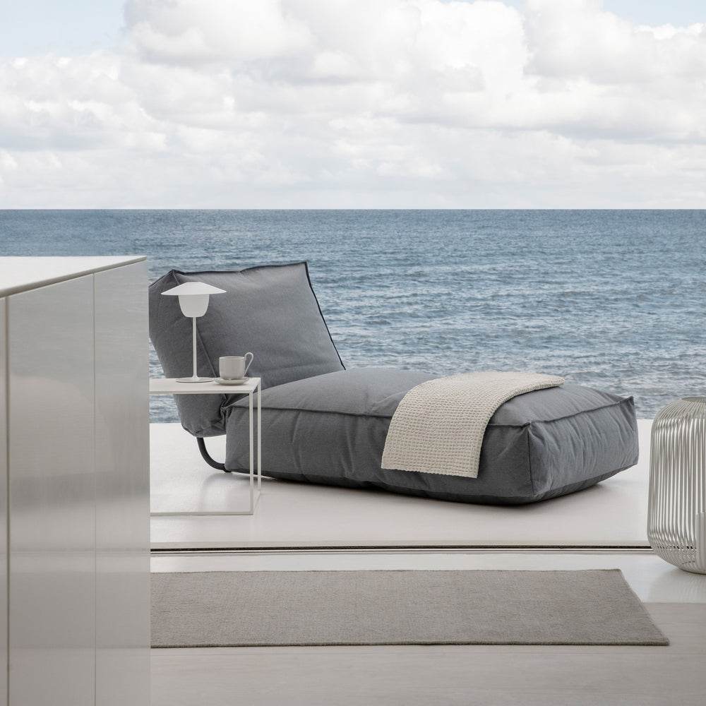 STAY Low-Profile Twin Size Outdoor Patio Convertible Daybed Lounger - Water and UV Resistant by Blomus