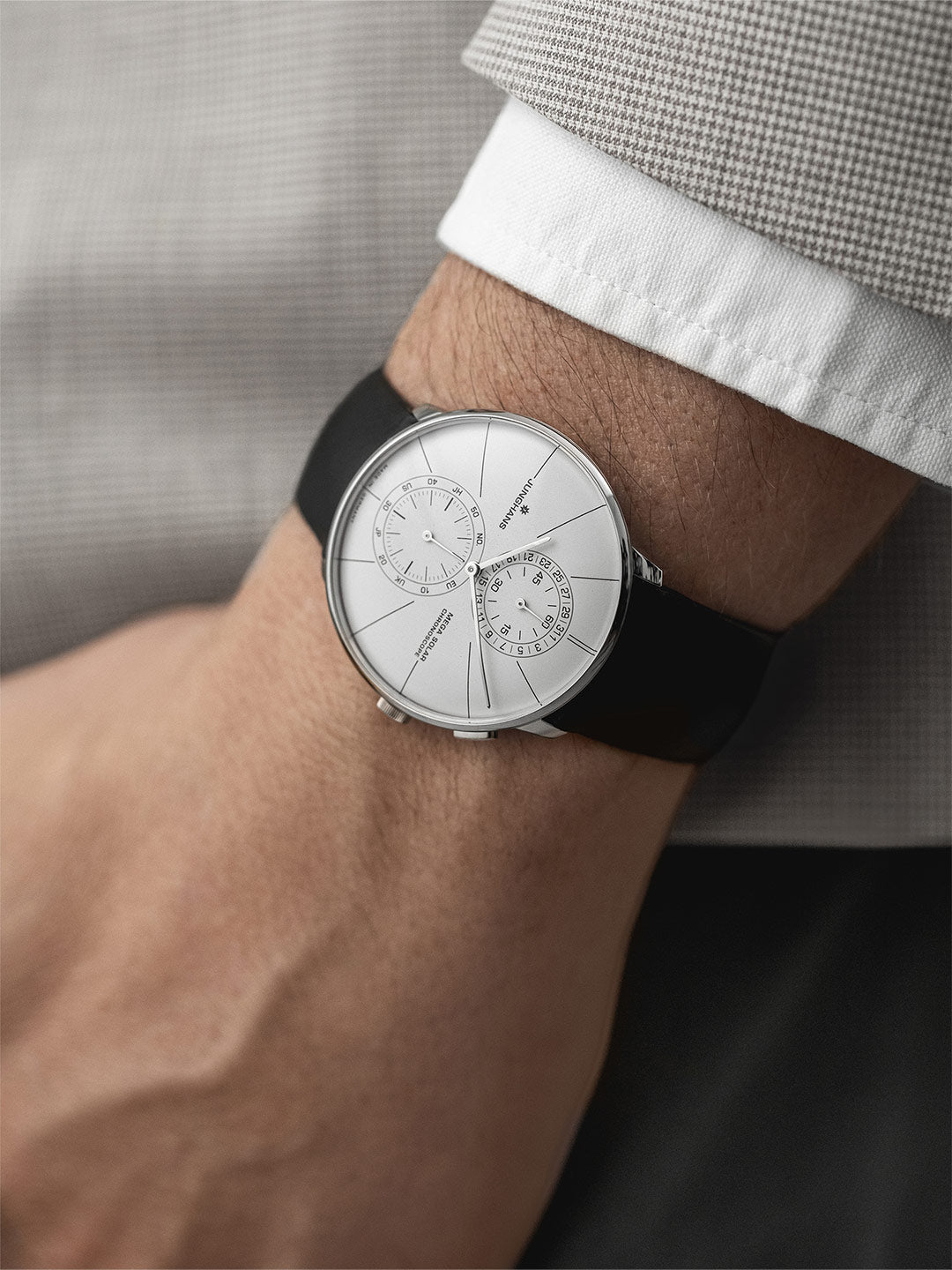 Meister Fein Chronoscope Mega Solar Watch 59 4200.00 by Junghans Greener Grass Design